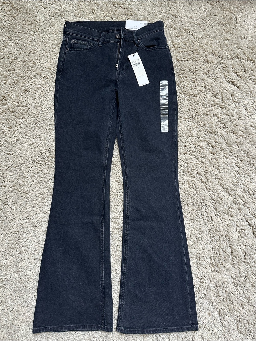Calvin Klein Dark Blue Flare Jeans